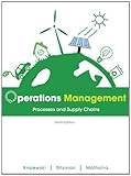 Operations Management: Processes and Supply Chains (10th Edition) 10th (tenth) edition by Krajewski, Lee J., Ritzman, Larry P., Malhotra, Manoj K. published by Prentice Hall (2012) [Hardcover]