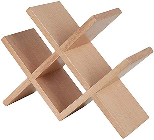 Soporte de vino de madera para 4 botellas miniatura 1