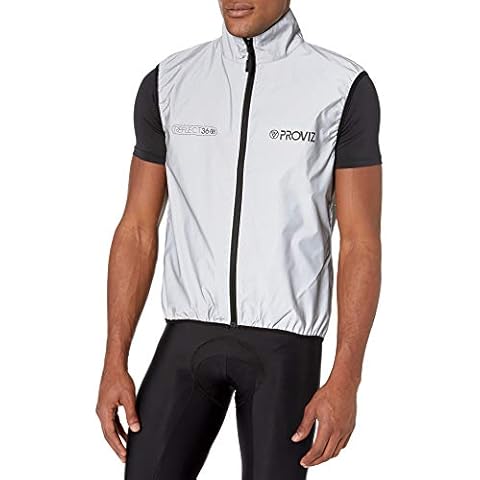 Proviz Men's Reflect 360 Cycling Gilet - Silver, Large Cover