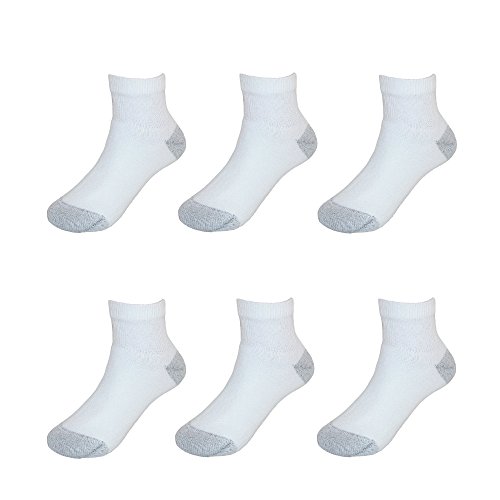 Hanes Boys' 6-Pack Ankle Socks2