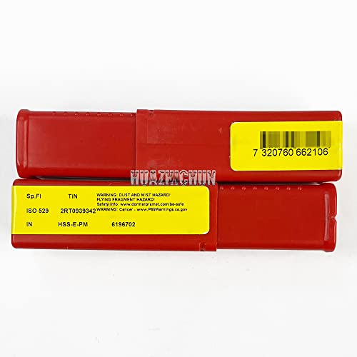 Metric HSS Spiral Flute Screw Threading Taps Drill Set Tools E002TiNM20