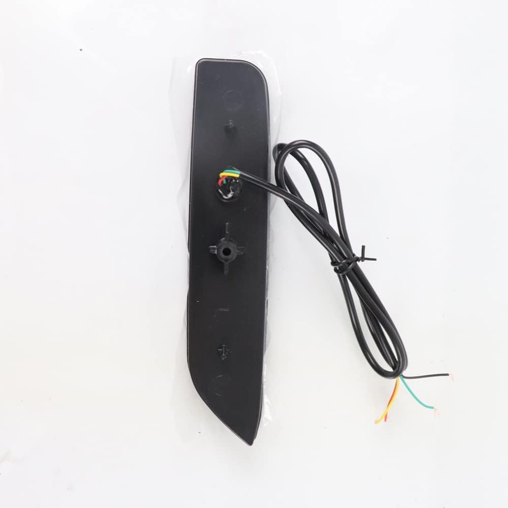 Car LED Brake Light for Mitsubishi Attrage 2021+ Mirage 2020+ Xpander Cross 2022+, Black Shell, LED Night Driving Light + Brake Light + Streamer Turn Signals Light, Star Scan