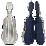 GEWA Cello Case, Idea Titanium Carbon 3.3, 4/4, Titanium/Blue