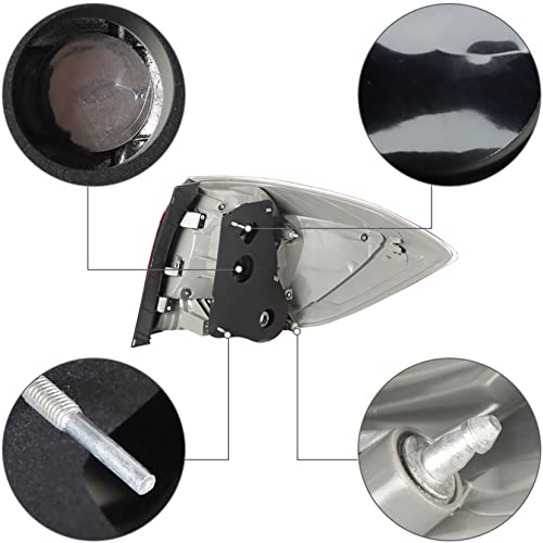 Seblaff 2-Pack Lh And Rh Tail Light Assembly Replacement For 2011 2012 2013 Highlander Driver And Passenger Side 815600E070 815500E070 #TOP4