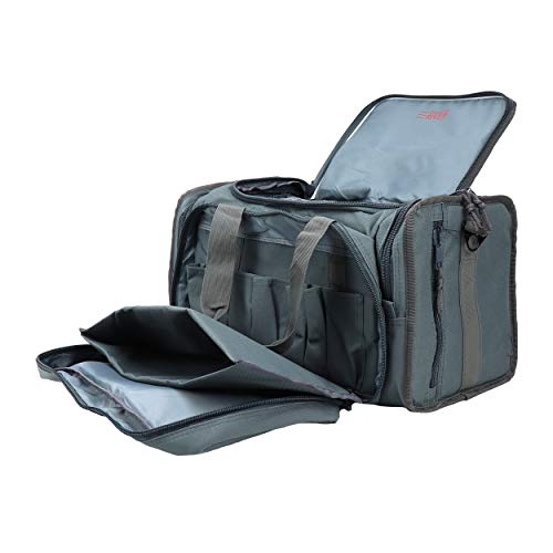 Osage River Tactical Range Bag For Handguns And Hunting, Travel Duffel, 13.5 X 10.5 X 7.5 Inches, Light Duty, Gunmetal Grey #TOP1