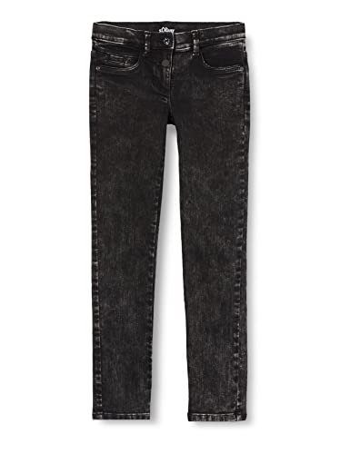 s.Oliver Mädchen 2117892 Jeans, Suri, Grey, 164 / REG