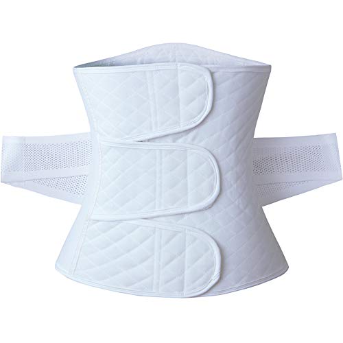 PAZ WEAN Plus Size Tummy Control Tuck Belt Surgical Abdominal Binder Girdle C Section Recovery Belly Band Wrap After Baby Body Shaper