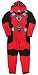 Deadpool (X-Men) Costume -- Hooded Fleece One-Piece Union Pajamas
