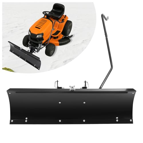 Wutist 46 Black Snow Blade Plows Attachment Compatible with Columbia Troy-Bilt Remington Yard-Man and Yard Machines Heavy Duty Steel