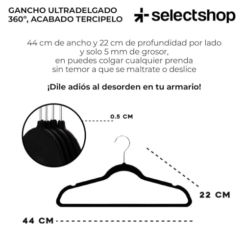 Opiniones y reviews de Gancho de ropa , listamos los 10 mejores. 5 gancho de ropa marca SELECTSHOP (2)