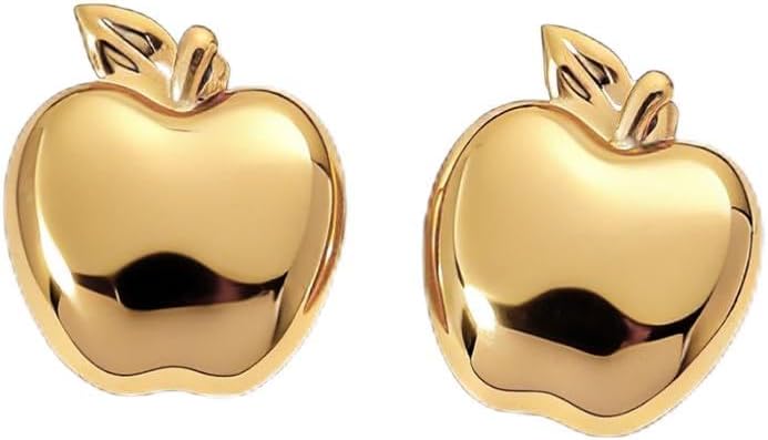 Trendy Gold Plated Earrings for Women Chunky Statement Drop Dangle Earrings Lightweight Hypoallergenic Fashion Accessories Gold Jewelry Gifts for Womens