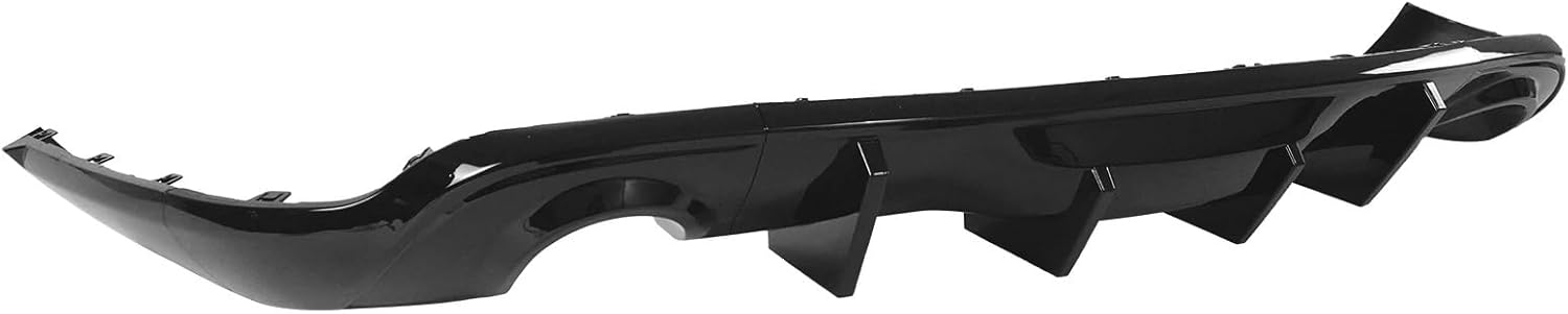 Gloss Black Carbon Fiber Print Rear Bumper Diffuser For Dodge Durango 2011-2024 GT SRT SXT All Models Body Kit(Carbon Fiber Print)