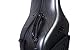 Crossrock Poly Carbon Cello Case for 4/4 Full-Size | Matte Black Finish, Wheels, Lightweight & Durable – Best for School Orchestra & Student Musicians