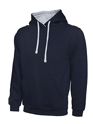 Sweat à capuche UC507 bleu marine épais de 300 g/m² de qualité supérieure