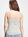 GAP Womens Fitted Top Cami Shirt, Light Heather Grey, Small Tall US