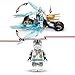 LEGO Ninjago Moto de Hielo de Zane de Juguete con 1 Minifigura Imagen de LEGO Ninjago Moto de Hielo de Zane de Juguete con 1 Minifigura