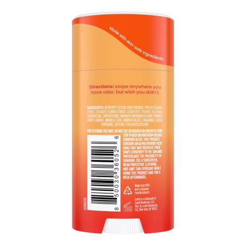 Lume Whole Body Deodorant - Smooth Solid Stick - 72 Hour Odor Control - Aluminum Free, Baking Soda Free And Skin Safe - 2.6 Ounce (Clean Tangerine) #TOP1