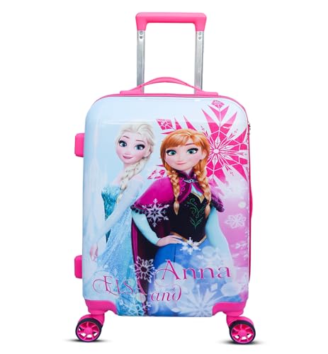 Image of ADSON Abs Kids Trolley 360 Rotating Luggage 360 Degree Wheels Non-Breakable 16 Inch Kids Hardsided Suitcase with 4 Wheels, 360 Degree Wheel Travel Trolley Bag (S Design 7)