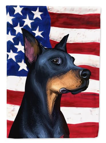 Doberman Pinscher drapeau en toile de canevas haut de gamme - 2