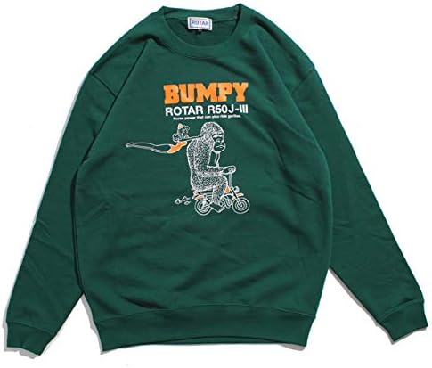 Amazon ローター Rotar Bumpy Sweat スウェット トレーナー Rt トレーナー パーカー 通販
