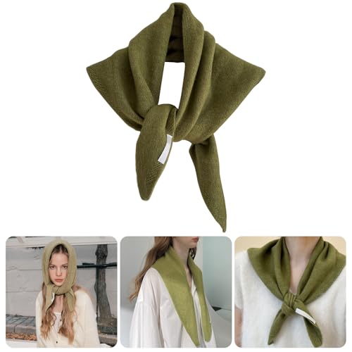 Knitting Shawl For Office Home Breathable Head Scarf Warm Neck Wrap For Travel All Matching Knitwear Women Accessory2
