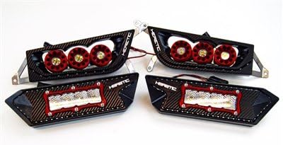 POLARIS RZR 1000/900S HEADLIGHT/TAIL LIGHT COMBO (BILLET)