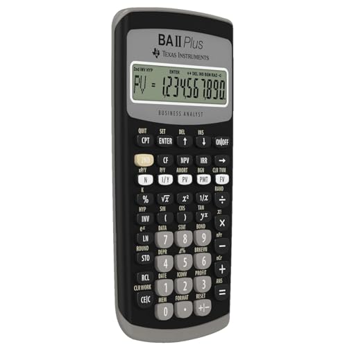 Texas Instruments BAII Plus Financial Calculator, Black - image 4