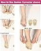 Bunion Corrector and Bunion Relief Sleeve with Gel Bunion Corrector Hallux Valgus Corrector Bunion Guard Orthopedic Bunion Protector for Men and Women -Fits with Socks as Well