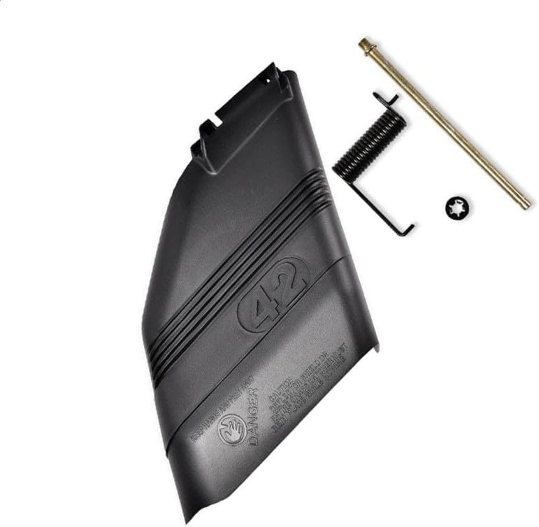 42" Side Discharge Chute/Shield 130968 532130968 for Craftsman Compatible with Husqvarna 130968X428, 532123713, 123713X, 532131491, 1314491, 532110452, 110452X