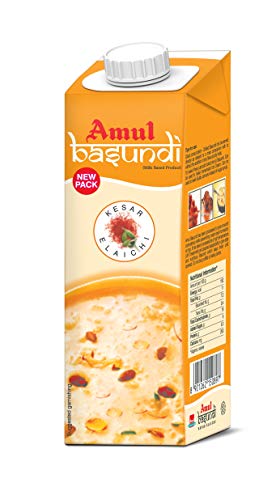 Amul Basundi Kesar Elaichi, 250 ml Tp