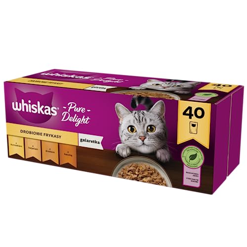 WHISKAS Junior Beutel 12x85g Nassfutter Mit Gelee Für Kätzchen Mit