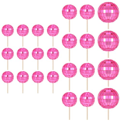 24 adornos brillantes para decoración de postres, decoración profesional para tartas, decoración de cumpleaños, decoración profesional de tartas
