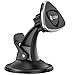 Car Phone Holder, F-color Magnetic Car Phone Mount for Dashboard Windshield Car Cradle with Sticky Suction Cup for iPhone X 8 7 6 6S Plus, Samsung Galaxy S8 S7, Google Nexus Pixel, GPS Devices, Black