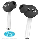 funda silicona airpods apple 【CÓMODAS】Las fundas para auriculares hechas de silicona premium, asegure la comodidad duradera a sus oídos, perfecto para correr, montar en bicicleta, hacer ejercicio en el gimnasio, etc.