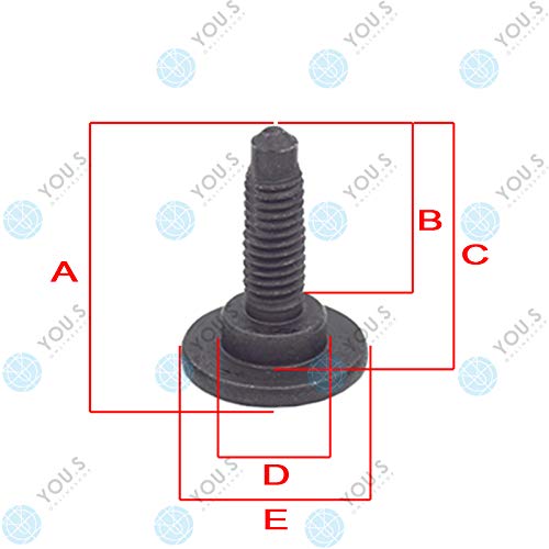 30 x YOU.S Original Karosserie Schrauben Torx M6 x 19 mm 