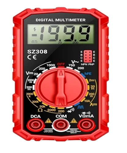 Multimètre de courant 10A SZ308 voltmètre de test électronique avec triode et ondes carrées