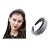 Padded Headbands Fashion Women Thick Velvet 90s Hair Accessories Head Band Fashion Headwear Wide Plastic Hairbands For Woman