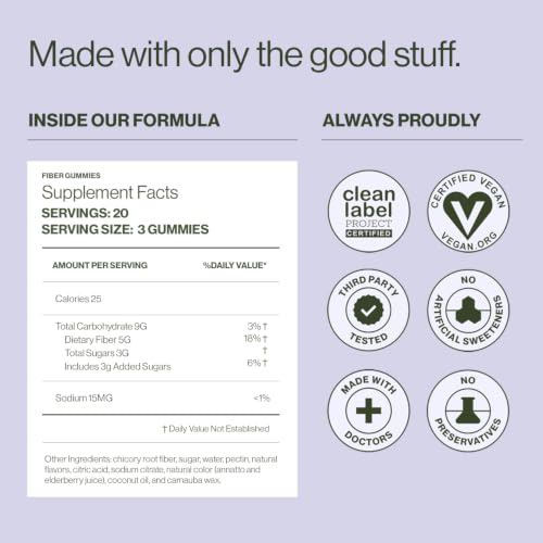 Hilma Prebiotic Fiber Gummies