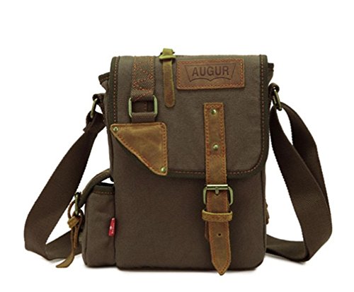Sac en toile robuste style vintage Petit Chou avec bandoulière réglable homme