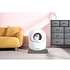 Self-Cleaning Cat Litter Robot Box, Integrated Safety Protection Automatic Pretty Cat Litterbox for Multi Cats, xSecure/Odor Removal/APP Control Automatic Cat Littler Box with Mat (White) - Image 3