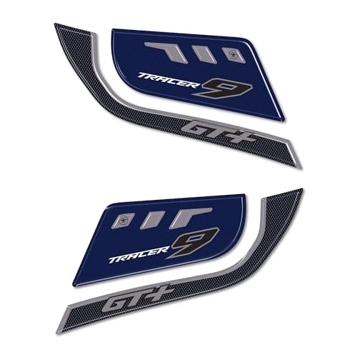 Protège-mains Tracer 9 GT+ abîmés ? Solution stickers 3D résine Yamaha 2025