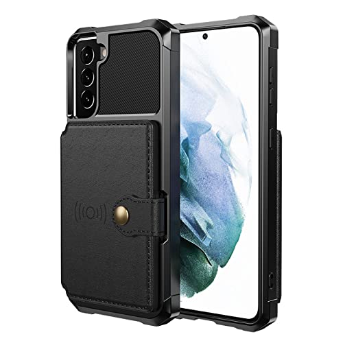 Étui en cuir magnétique pour Samsung Galaxy protection élégante et clapet porte-carte