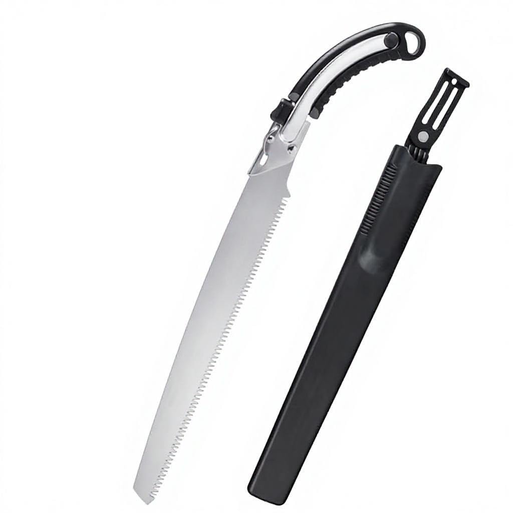Heavy Duty Pruning Saw for Gardening | Hand Tree Cutter with Ergonomic Anti-Slip Grip | Sharp Serrated Steel Blade Garden Saw for Cutting Tree Branches, Wood & Shrubs (1)-picture-13