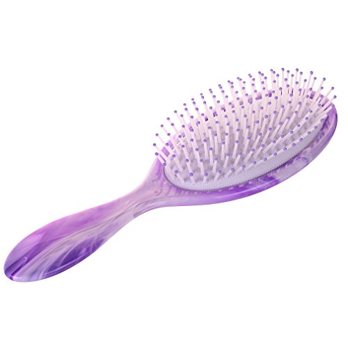 J.Z.F CARE Pro Brush for Long, Thick, Thin, Curly & Tangled Hair,hair brush (purple)