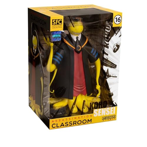 Image of ABYSTYLE Studio Assassination Classroom Koro Sensei SFC Collectible PVC Figure Statue Anime Manga Figurine Home Room Office Decor Gift