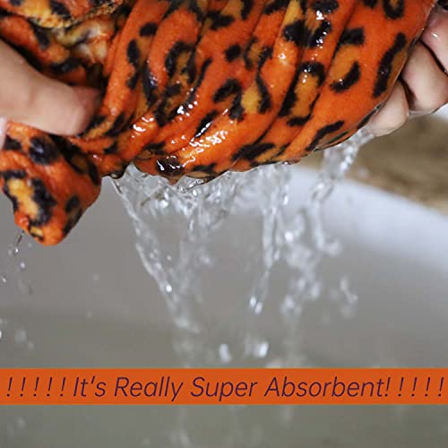 Hruired Hair Towel Wrap For Women - 3 Pack Super Absorbent Rapid Drying Hair Towel With 1 Pack Mask Towel, Magic Instant Dry Hair Cap Towel With Button, Hair Wrap Towels For Curly Hair Anti Frizz #TOP3