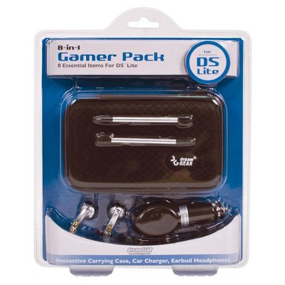 Amazon.com: Nintendo DS 8 n 1 Gamer pack - Black : Video Games