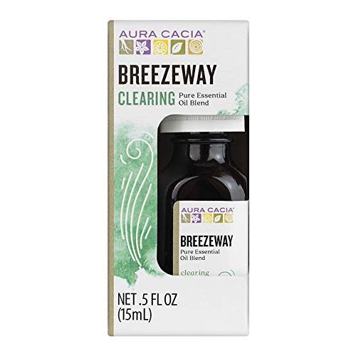 Aura CaciaBreezeway Essential Oil Blend | GC/MS Tested for Purity | 15ml (0.5 fl. oz.) in Box