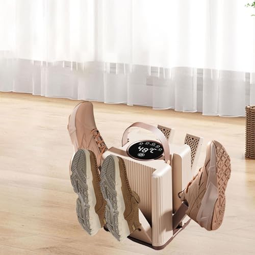 Sèche-chaussures séchage rapide avec sortie d'air rétractable blanc pour bottes et baskets - 7