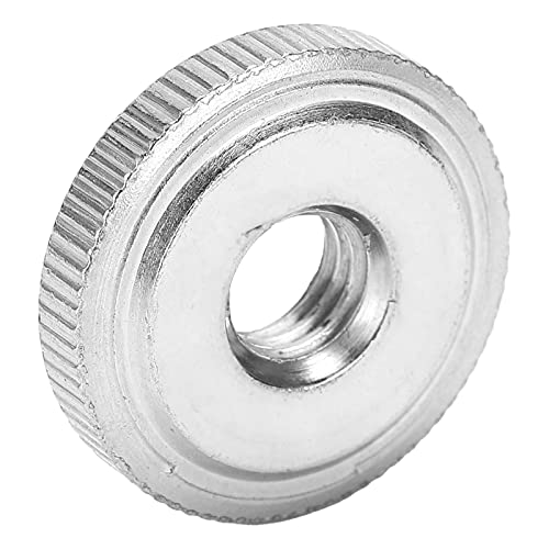 10 Stück Rändelmuttern, M8 Runde Flache Rändelmuttern Hand Twists Kohlenstoffstahl Einschichtige Kopf Konector Lock Einstellmuttern